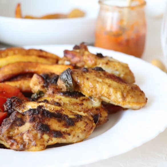 Le Poulet Dg Recette Camerounaise Alice P Gie Cuisine