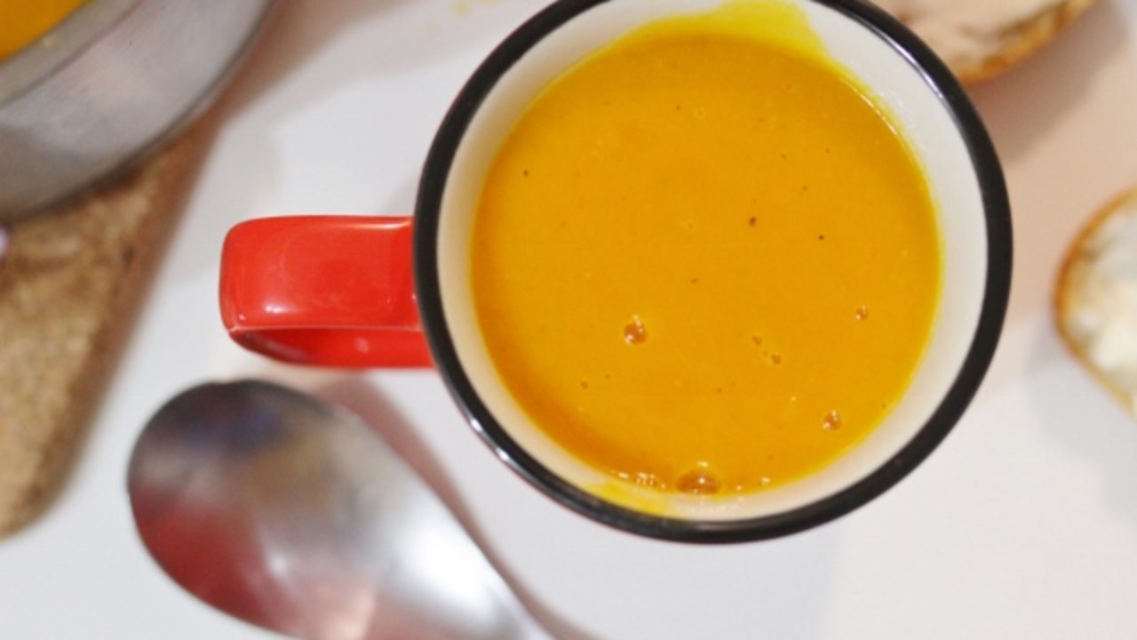 Veloute De Carottes A La Mandarine Alice Pegie Cuisine